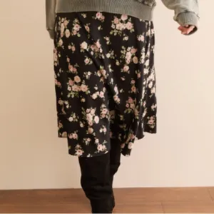 Arula Dylan Satin Floral Roses Maxi Skirt 0X thumbnail 2