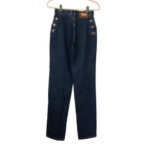 Lawman Jeans Size 5 Blue Western World Class Denim Jeans 5 90s Slim Vintage thumbnail 4