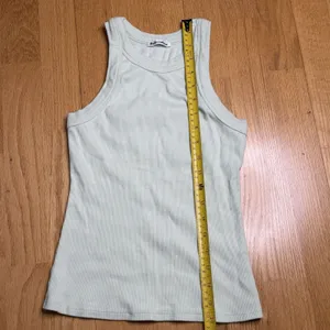 Reformation Tasha Tank Green S EUC Rib Knit Spring Summer Old Money Clean Girl thumbnail 8
