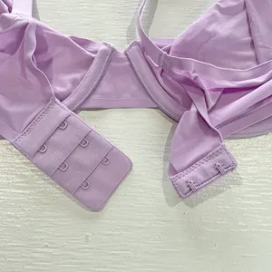 Aerie New SMOOTHEZ Microfiber Underwire Unlined Bra Lavender Lake Size 36C thumbnail 12