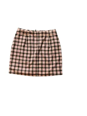 NWOT Wild Fable Plaid Corduroy Mini Skirt - Size 6 (Waist 30") thumbnail 2