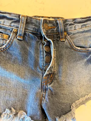 Free People Denim Shorts thumbnail 4
