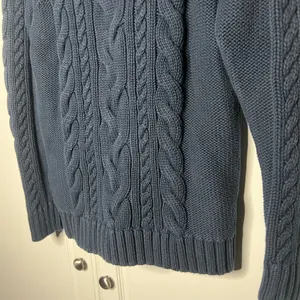 L.L. Bean Heritage Cotton Cableknit Fisherman Sweater thumbnail 10