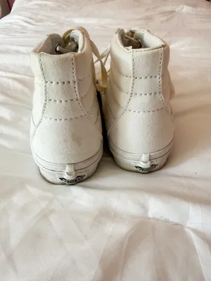 Vans Canvas Sk8-Hi True White Shoes Size 6 thumbnail 4