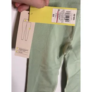 All In Motion Leggings Wm XS Fern‎ Green High Rise Seamless Gym Yoga Athleisure thumbnail 4