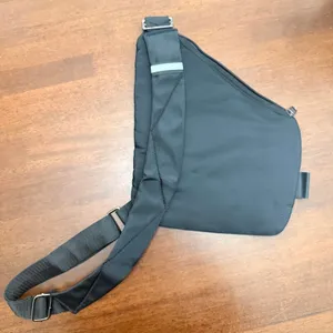 LPnd Black & Gray Sling Bag thumbnail 2