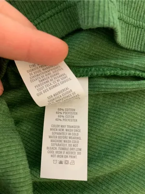 Aerie Green Ombre Ribbed Scoop-Neck Tank - Size Medium thumbnail 5