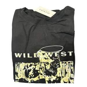 “Wild West” Cowboy Graphic Tee Vintage Western T-Shirt Size Medium NEW thumbnail 3