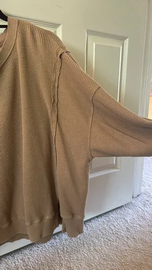 Aerie Waffle Knit Sweater thumbnail 4