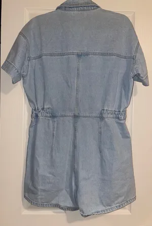 Day & Moon Denim Romper thumbnail 2