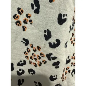 Project Rem Top Womens Medium Cheetah Print 100% Cotton Lightweight Vacation thumbnail 6