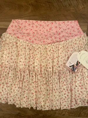 NWT! Blogilates Target X Popflex Women's Viral Ballerina Skort Floral Size Large thumbnail 6