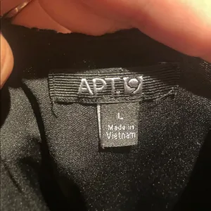 Apt. 9 Black Textured Mini Dress thumbnail 2