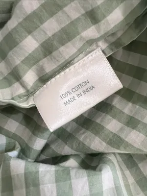 Lake Pajama Shirt Dress Gingham‎ Cotton Nightdress Womens XS thumbnail 6
