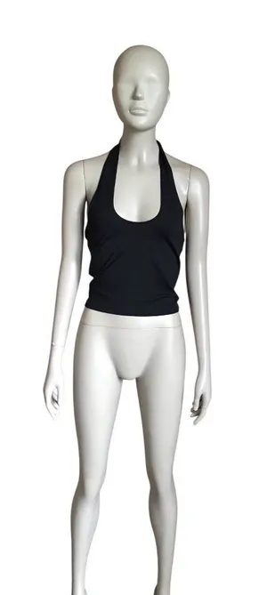 Abercrombie & Fitch Black Halter Neck Tank Top thumbnail 1