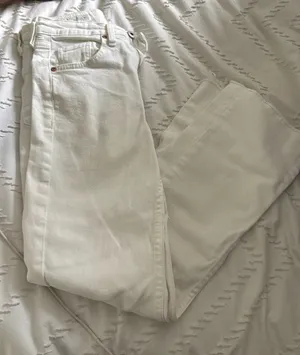 Zara White Jeans thumbnail 1