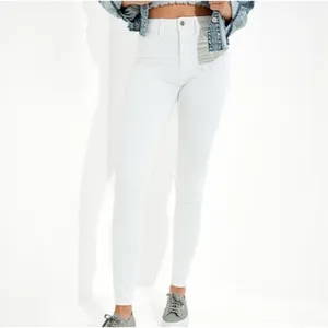 American Eagle Ne(x)t Level Curvy High-Waisted White Sz 12/31W Jeggings thumbnail 3