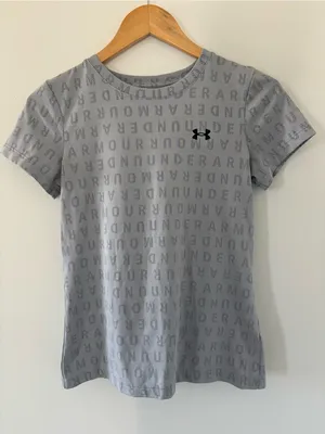 Under Armour Gray Athletic T-shirt thumbnail 1