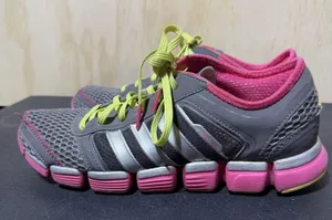 Adidas Climacool Oscillations running shoes in gray and‎ pink Size 8 thumbnail 1