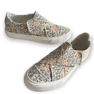 Gypsy Jazz Lavender Yellow Floral Ivory Sneaker thumbnail 3