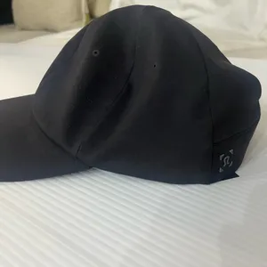 Lululemon Black Athletic Running Hat Cap L/XL Reflective Logo Lightweight thumbnail 2