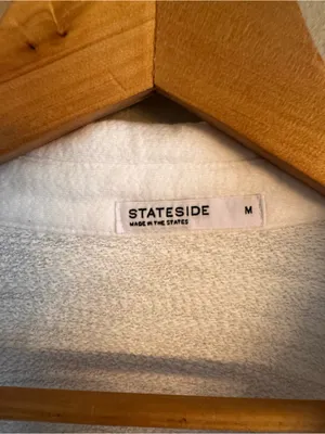STATESIDE Softest Fleece Oversized‎ Polo thumbnail 5