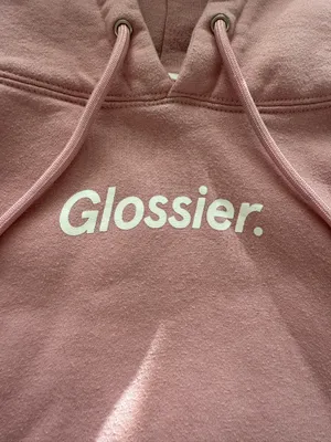 Glossier Pink Hoodie thumbnail 4