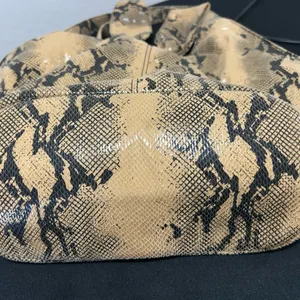 MELIE BIANCO CHIC Snakeskin Tote Bag-really cute-bow on front thumbnail 10