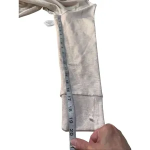 YOGALICIOUS Cloud Plush Womans Sweatshirt Sz L Oatmeal NWT thumbnail 8