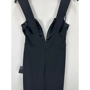 Lulus Daring Elegance Black Sleeveless Mermaid Maxi Dress Formal Evening XL NWT thumbnail 12