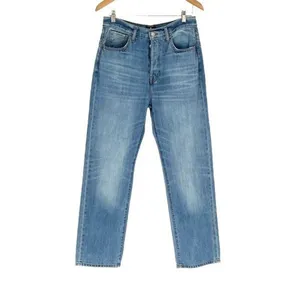 7 For All Mankind Womens Star Panel Easy Straight‎ Button Fly Jeans Blue Size 28 thumbnail 2