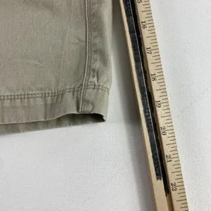 North Face Shorts Womens 10 Khaki Beige Outdoor Hiking Cotton Casual Pockets thumbnail 2