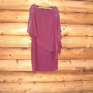 NWT X Xscape Stretch Jersey Dress thumbnail 3