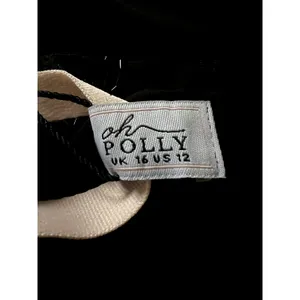 Oh Polly Amarelle Embellished Sweetheart-Neck Backless Gown in Black size 12 New thumbnail 9