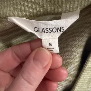 Glassons Groovy Swirl Hippie Crop Cardigan Sweater Size Small. thumbnail 6