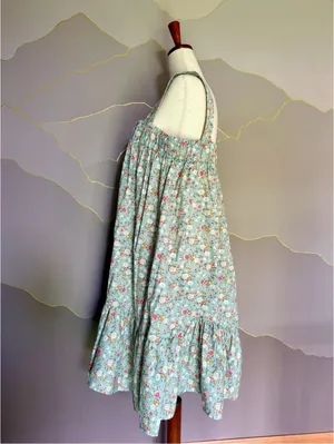 Ces Femme Mint Green Floral Midi Dress thumbnail 3