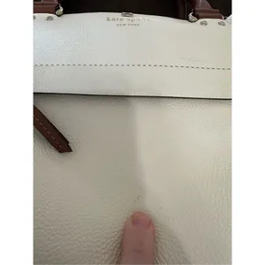 Kate Spade Grant Park Alida Shoulder Tote in bone/dkrst Taupe thumbnail 2