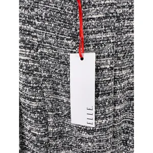 ELLE Tweed Fit & Flare Dress – Black/White – NWT – Size Small thumbnail 3