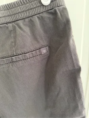 Supplies Gray Pull On‎ Shorts Medium Casual Cotton Blend Elastic Waist thumbnail 3