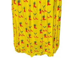 Anthropologie Kendra Dandy‎ Dreamer Top Blouse Button Strawberry Yellow Size 14 thumbnail 8
