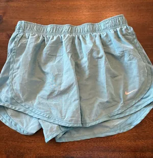 Nike Shorts Women’s Large Tempo Blue Running Athletic Workout thumbnail 1