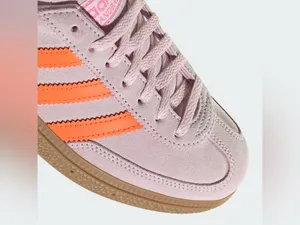 Adidas Originals Handball Spezial Sneakers Pink Orange Gum Sole Women’s US 8 NIB thumbnail 12