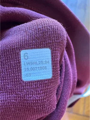 Lululemon Align High Rise 25” NY, Burgundy Bay Size 6 NWT thumbnail 7