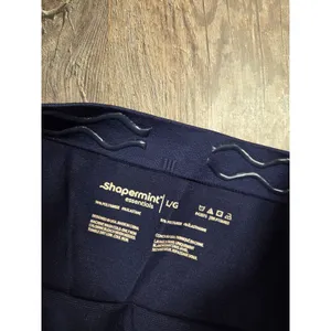 Shapermint #42075 Essentials High-Waisted Shaping Leggings Large Navy Blue thumbnail 2