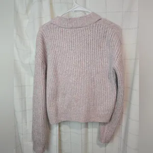 Ultra Soft Chunky Cardigan Pink thumbnail 7