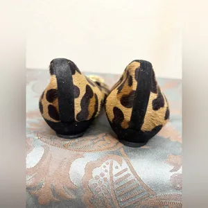 Stuart Weitzman Oh My Leopard Print Ballet Flat Size 5 thumbnail 6
