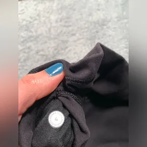 Lululemon crop Black Leggings 4 thumbnail 10