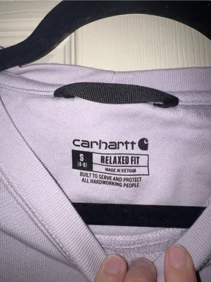 Carhartt Lavender Crewneck Sweatshirt thumbnail 3