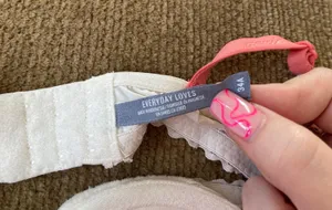 White Push Up Bra thumbnail 2