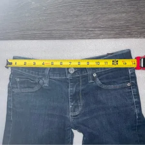 7 For All Mankind 7FAM Straight Leg Denim Jeans 26 Classic Casual Preppy Indie thumbnail 5
